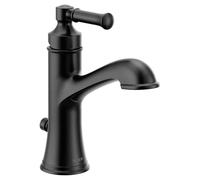 Moen 6803BL Dartmoor One-Handle high arc Bathroom Faucet, Matte Black