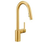 Moen 7565 Align Pull-Down Spray Kitchen Faucet, Brushed Gold