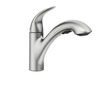 Moen 87039SRS One-Handle Pullout Kitchen Faucet, Spot Resist Stainless