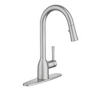 Moen 87233SRS Adler One-Handle High Arc Pulldown Kitchen Faucet, Spot Resist Stainless