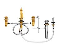 Moen 9265 M-Pact Widespread Bidet Rough-in Valve, 1/2-Inch IPS