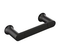 Moen BH3886BL Genta Modern 6.8-Inch Length Hand Towel Bar for Kitchen or Bathroom, Matte Black, 6.88 inches(L)