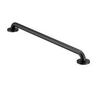 Moen Concealed Grab Bar AC Matte Black 30-Inch Bathroom Safety Grab Bar, R8730BL