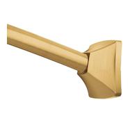 Moen CSR2164NL 72 in. Permanent Mount Adjustable Curved Shower Rod, Polished Nickel
