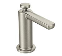 Moen Deck Mounted Kitchen Soap Dispenser with Above The Sink Refillable Bottle, Spot Resist Stainless, 1.12