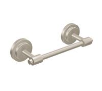 Moen DN0708BN Iso Collection Double Post Modern Pivoting Toilet Paper Holder Brushed Nickel
