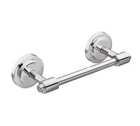 Moen DN0708CH Iso Collection Double Post Modern Pivoting Toilet Paper Holder, Chrome, 3.11" W X 2.44" H X 6-1/2" D