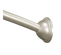 Moen DN2160BN 72" Adjustable Curved Shower Rod in Brush Nickel