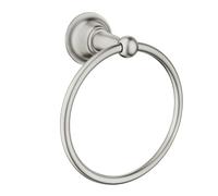 Moen DN6886BN Sage Bathroom Towel Ring, Brushed Nickel