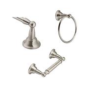Moen DN6893BN Sage 3-Piece Decorative Bath Hardware Set, Nickel