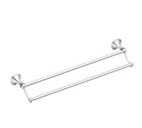 Moen DN7722CH Lounge 24-Inch Bathroom Double Towel Bar, Chrome