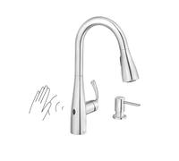 MOEN Essie Touchless Single-Handle Pull-Down Sprayer Kitchen Faucet with MotionSense Wave in Chrome