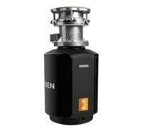 Moen GXB75C Host Series Control Activation 3/4 HP Garbage Disposal with Sound Reduction, Power Cord Included
