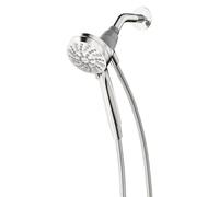 Moen Magnetix Six-Function Handheld Showerhead with Eco-Performance Magnetic Docking System, Chrome, 3.5" (26100EP)