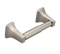 Moen P5050BN Donner Contemporary Toilet Paper Holder, Brushed Nickel