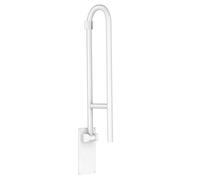 Moen R8960FDW 30-Inch Flip Bath Safety Screw-in Bathroom Grab Bar, Glacier, 76.20 cm
