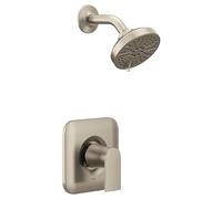 Moen T2472EPBN Genta LX Posi-Temp Pressure Balancing Eco-Performance Modern Shower Only Trim Without Valve, Brushed Nickel
