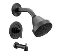 Moen T2903EPBL Gibson Tub Shower Faucet, Matte Black
