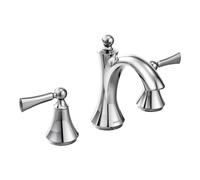 Moen T4520 Wynford Two-Handle High Arc Bathroom Faucet, Chrome