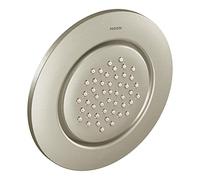 Moen TS1322BN Mosaic Round Square-Function Body Spray, Valve Required Brushed Nickel