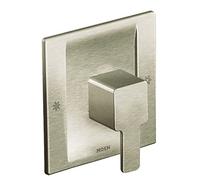 Moen TS2711BN 90 Degree Posi-Temp Tub and Shower Trim Kit, Valve Required, Brushed Nickel