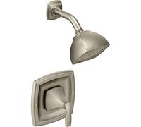 Moen Voss Brushed Nickel Posi-Temp Pressure Balancing Eco-Performance Shower Trim Kit, Valve Required, T2692EPBN