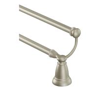 Moen Y2622BN Banbury 24" Double Towel Bar, Brushed Nickel