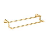 Moen YB0322BG 24-Inch Double Towel Bar, Brushed Gold