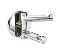 Moen YB0402CH Align Modern Double Swivel Robe Hook, Chrome