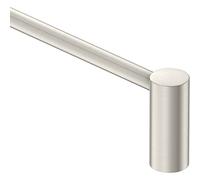 Moen YB0418BN Align 18 in. Modern Single Towel Bar, Brushed Nickel, 18 Inch
