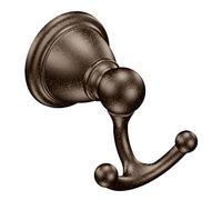 Moen YB2203ORB Brantford Double Robe Hook, Oil-Rubbed Bronze