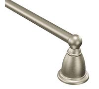 Moen YB2224BN Brantford 24-Inch Bathroom Towel Bar, Brushed Nickel