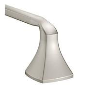 Moen YB5118BN Voss 18-Inch Bathroom Towel Bar, Brushed Nickel