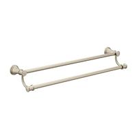 Moen YB6422BN Belfield 24-Inch Bathroom Double Towel Bar, Brushed Nickel