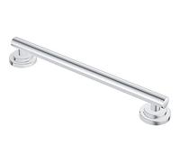 Moen YG0724CH Iso Collection Bathroom Safety 24-Inch Designer Grab Bar, Chrome, 24 Inch
