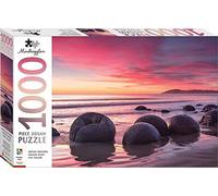 Moeraki Boulders, Koekohe Beach, New Zealand 1000 Piece Jigsaw (Mindbogglers)
