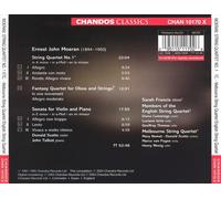 MOERAN: STRING QUARTET NO. 1; FANTASY QUARTET; SONATA FOR VIOLIN & PIANO NEW CD