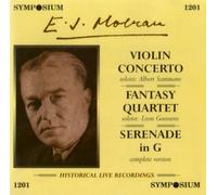 Moeran - Violin Concerto/ Fantasy Quartet/ Serenade in G by Carter String Trio (1999-08-02)