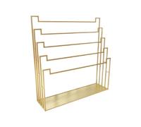 MOERGO Scarf Display Stand - Metal Freestanding Scarf Holder Organizer, Floor Standing Towel Rack, For Commercial Clothing Retail Store Sheets Belt Suit Pants Hanging Rack (Color : B)