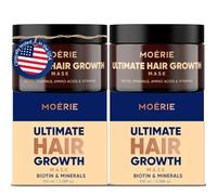 Moerie Hair Growth & Repair Mask - Restorative, Vegan-Friendly Treatment for Longer, Thicker, Fuller Hair - 100ml, 2 pack