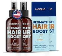 Moerie Hair Growth Serum Spray for Men and Women, Hair Loss Solution with Biotin and Rosemary, Thickening Serum for Hair Regrowth and Thinning Hair - Ultimate Scalp and Growth Care