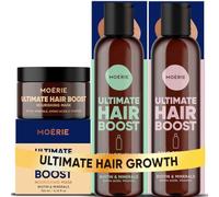 Moérie Hair Growth Shampoo, Conditioner and Mask - Hair Loss Solution with Biotin and Rosemary, Thickening Hair Regrowth Set for Thinning Hair - Ultimate Hair Growth Care