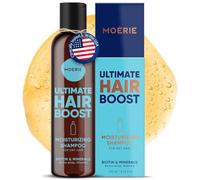 Moerie Ultimate Hair Growth Shampoo - For Longer, Thicker, Fuller Hair - Vegan Friendly Volumizing Products - Paraben & Silicone Free - All Hair Types - Moisturizing