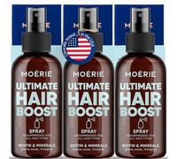 Moerie Ultimate Mineral Hair Growth Spray - For Longer, Thicker, Fuller Hair - with Biotin & Caffeine - Vegan Hair Products - Paraben Free - All Hair Types - Reverse Hair Loss - 3 Months Supply