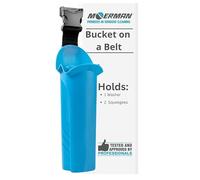 Moerman Window Cleaning Bucket on a Belt with Quick Release, Window Cleaning Bucket, Squeegee Bucket, Window Washing Bucket, Professional Window Cleaning Tools, Cleaning Tool Belt, BOAB