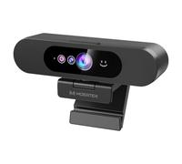 MOERTEK Window Hello Webcam, 1080P 30fps Camera with Noise-reducing Mic, Plug & Play, 90° Wide Angle, Built-in Privacy Cover, 360° Rotation & 90° Tilt, Perfect for Zoom, Google Meet, Microsoft Teams