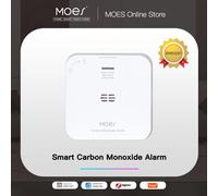 MOES Tuya ZigBee CO Detector Alarm Gas Leak Carbon Monoxide Detector Wireless Household Gas Siren Alarm Sensor Smart Safety Home 1 PC