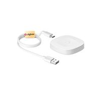 MOES Upgraded Wireless ZigBee Gateway Hub, Smart Home Bridge with Type-C Interface & Centralized Button, Tuya Smart Life App Remote Control, Works with Alexa & Google Home