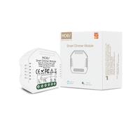 MOES WiFi LED Dimmer Switch Module, 1 Gang | 2.4GHz WiFi Only, Smart Life Tuya App, 1/2 Way Control, Alexa Google Home, Wireless Remote Control