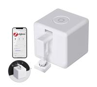 MOES ZigBee Fingerbot Plus, Switch Button Pusher, Upgrade with Touch Control, Compatible with Smart Life App, Alexa, Google Home, Timer Control, IFTTT - Requires MOES ZigBee Hub